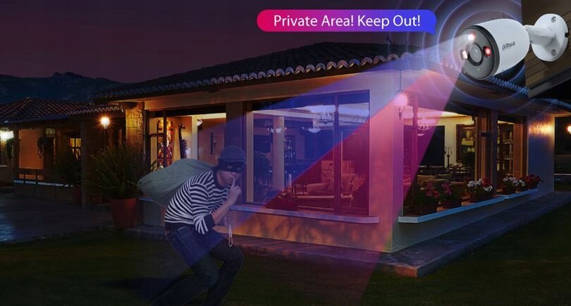 Aktywne odstraszanie w kamerze F3D-PV