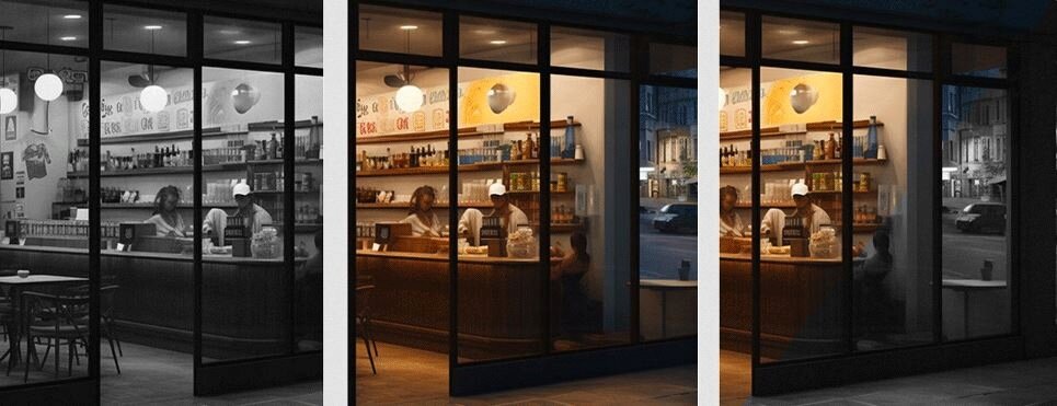 Technologia Dual Light w kamerze F3D-PV