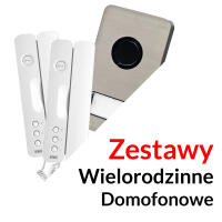 Zestawy domofonowe wielorodzinne
