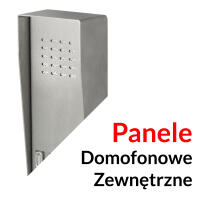 Panele domofonowe zewnętrzne