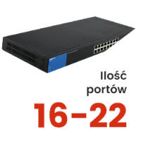 Switche PoE 16 - 22 portów