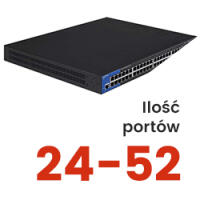 Switche PoE 24 - 52 portów