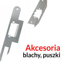 Akcesoria, blachy, puszki