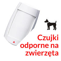 Czujki odporne na zwierzęta