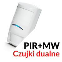 Czujki Pir+MW Dualne