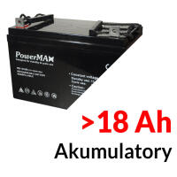 Akumulatory powyżej 18 Ah