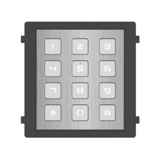 DS-KD-KP/S - Moduł klawiatury wideodomofonu, Inox - Hikvision
