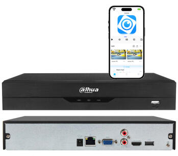 NVR4104HS-EI - Rejestrator IP 4 kanałowy, do 16Mpx, 1xHDD, H.265+, Ai - DAHUA | 6923172584274