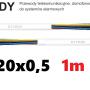 Przewód alarmowy YTDY 20x0,5mm (5x4x0,5mm) - Bitner