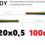 Przewód alarmowy YTDY 20x0,5mm (5x4x0,5mm) - Bitner