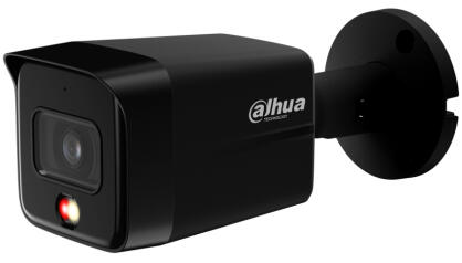 IPC-HFW1839TC-A-IL BLACK - Kamera tubowa IP 8Mpx, 2.8mm, Smart Dual Light, Mikrofon - DAHUA | IPC-HFW1839TC-A-IL