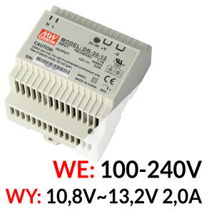 DR-30-12 - Profesjonalny zasilacz 24W LED - Mean Well | DR-30-12