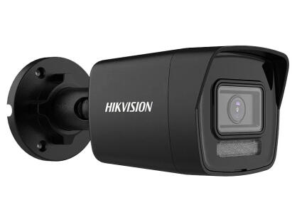 DS-2CD1043G2-LIU BLACK - Kamera tubowa IP, 4MPx, Smart Hybrid Light 30m, Mikrofon - Hikvision | DS-2CD1043G2-LIU BLACK