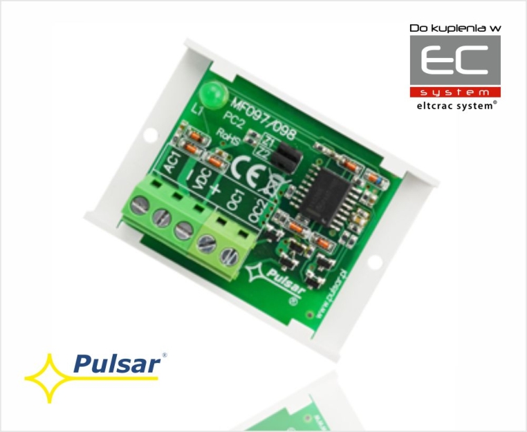 AWZ518 - Moduł przekaźnikowy czasowy PC2 - Pulsar | 5906881444610