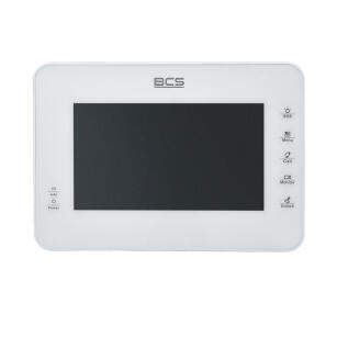 BCS-MON7000W - Monitor biały do systemu videodomofonowego IP - BCS | BCS-MON7000W