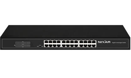 NX-S2800-24G - Switch sieciowy 24x 10/100/1000Mbps, niezarządzalny - NIXAR | 5904035373335