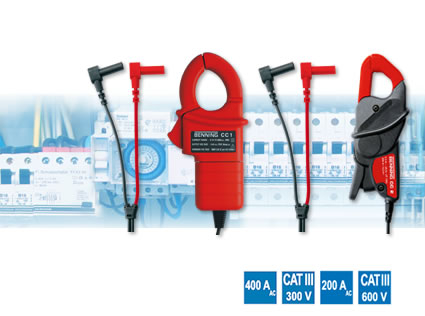CC 1 - Prądowy zacisk cęgowy do miernika - Benning