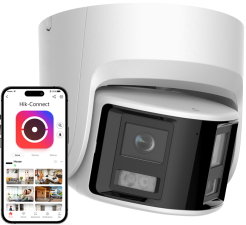 DS-2CD2346G2P-ISU/SL - Kamera panoramiczna IP 4Mpx 2x 2.8mm, AcuSense, IR30m - Hikvision | 6931847178949