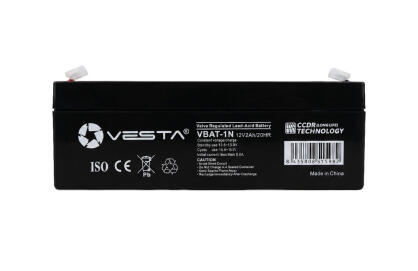 VBAT-1N - Akumulator AGM 12V 2Ah - Vesta | VBAT-1N
