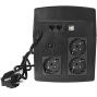UPS1200-T-LI/LCD - Zasilacz UPS LCD, 1200VA/720W, 3x230V, Line-Interactive - EAST