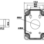 BCS-ASDD / PFA120 - Adapter montażowy do kamer - BCS LINE - 7