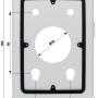 BCS-ASDD / PFA120 - Adapter montażowy do kamer - BCS LINE - 4