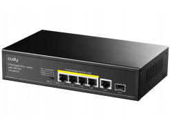 GS1005PTS1 - Switch PoE 5+1 10/100/1000Mbps, 1x SFP, 120W - Cudy | GS1005PTS1