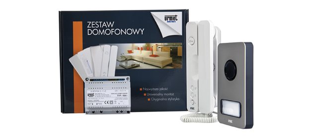 1122/401 - Zestaw domofonowy jednorodzinny z unifonem Signo - Miwi-Urmet | 5903878053589