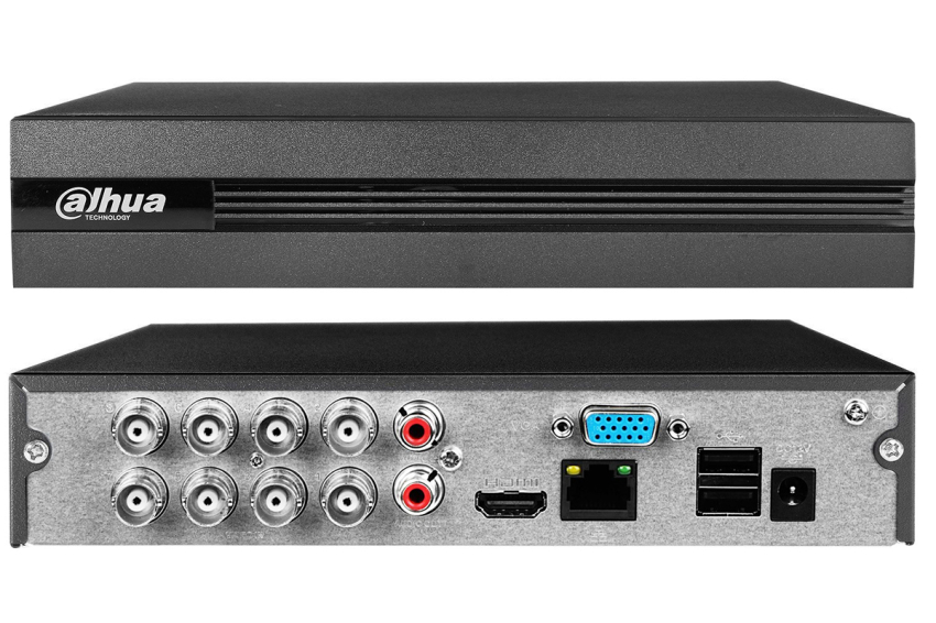 XVR1B08-I - Rejestrator 8-kanałowy 5w1, do 2Mpx, H.265+/H.265 - Dahua | 6923172504043