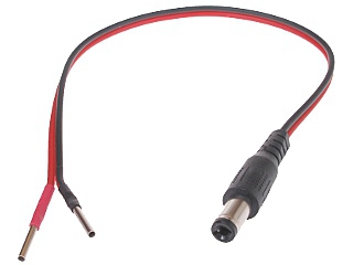 WT-L*P10 - Wtyk 2.1/5.5 z przewodem | WT-L*P10