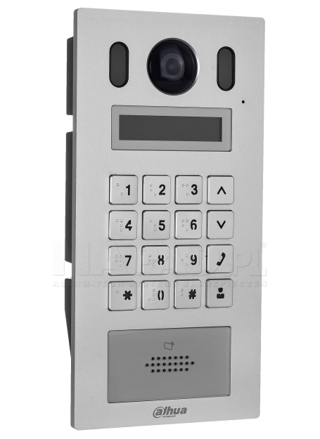 VTO6222E-P -  Stacja bramowa IP 2-żyłowa do wideodomofonu, 16 przycisków, kamera 2 MP, czytnik Mifare- Dahua | VTO6222E-P