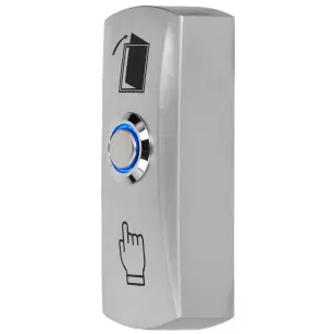 PW-42W - Przycisk wyjścia natynkowy, metalowy, podświetlenie LED - ALIQUAM | PW-42W