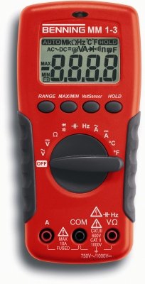 MM 1-3 - Uniwersalny cyfrowy miernik - Benning