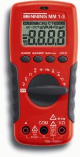 MM 1-3 - Uniwersalny cyfrowy miernik - Benning