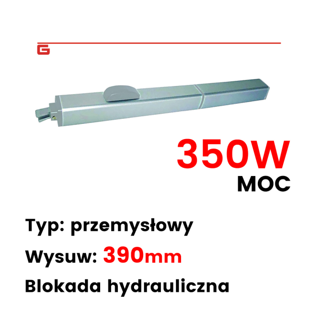FORTY 390 - Siłownik hydrauliczny z pompą elektryczną do bram przemysłowych - MIWI-URMET / APRIMATIC | FORTY 390
