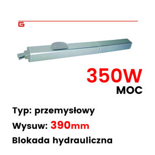 FORTY 390 - Siłownik hydrauliczny z pompą elektryczną do bram przemysłowych - MIWI-URMET / APRIMATIC | FORTY 390