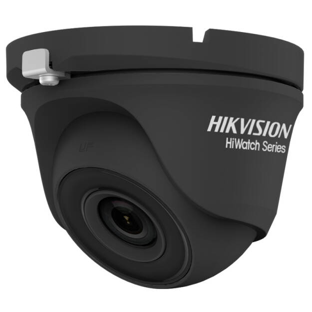 HWT-T120-M Black - Kamera kopułkowa 2Mpx, TurboHD 4w1, IR20m, IP66 - Hikvision Hiwatch | 5904035371904