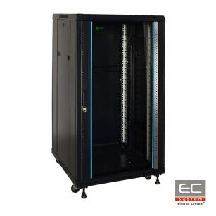 ZRS2266GD - Szafa RACK 19" stojąca złożona 22U/600x600 - Pulsar | ZRS2266GD