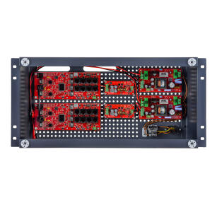 IPUPS‑16‑20‑R5U0 - Zestaw buforowy do 16 kamer IP, switch PoE z zasilaczem w obudowie RACK - ATTE | 5902143690382