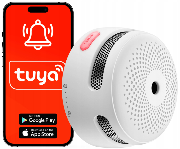 XS01-WT - Autonomiczna czujka dymu, WiFi, aplikacja Tuya - X-Sense | XS01-WT