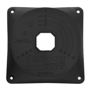 CBOX-NX7-B - Uniwersalna puszka montażowa do kamer, 128mm - Aliquam | CBOX-NX7
