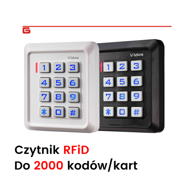 ZS40W / ZS40B - zamek szyfrowy - VIDOS | 5907281203425