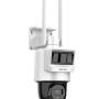 PTZ-S4-4G - Kamera obrotowa 4Mpx LTE/4G z zasilaniem Solarnym, 2.8mm, Hybrid Light, Radar PIR+MW, Audio - Hilook by Hikvision