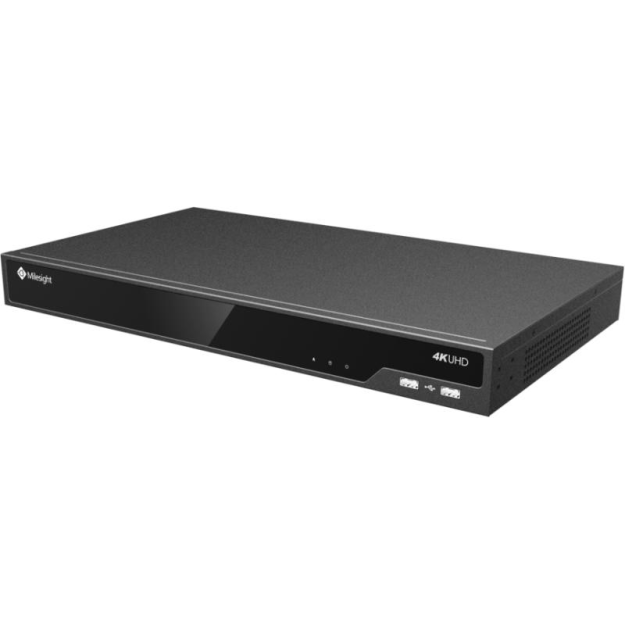 MS-N5008-UT - Rejestrator 8-kanałowy IP, 2xHDD, H.265 - Milesight | MS-N5008-UT