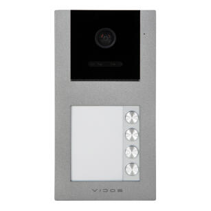 S11-4 - Stacja bramowa 4-lokatorska AHD, 2Mpx, IP54, Vidos X - Vidos | 5907281202558