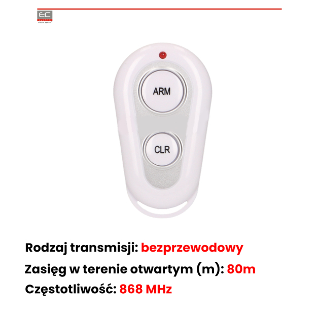 OR-AB-MH-3005PB - Pilot zdalnego sterowania do alarmu MH - ORNO