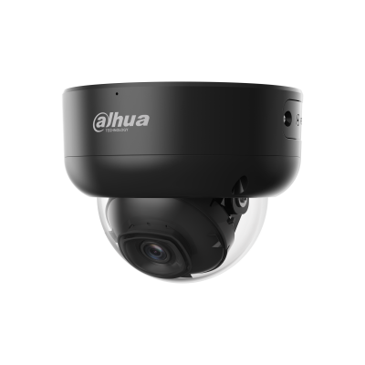 IPC-HDBW3441E-S-0280B-S2 BLACK - Kamera kopułkowa IP, 4Mpx, 2.8mm, IK10, WizSense, Starlight - Dahua | IPC-HDBW3441E-S-0280B-S2 BLACK