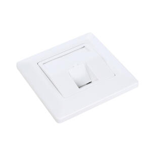 SX9-1-0-WH - Gniazdo modularne, 1 port, kat. 6 - Solarix | SX9-1-0-WH