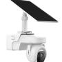 KIT/BP4A-4G/M0508 - Kamera obrotowa 4Mpx LTE/4G z panelem solarnym, 3.6mm, Smart Dual Light, AOV - Hilook by Hikvision