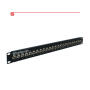 Patch panel, 24 BNC, 19